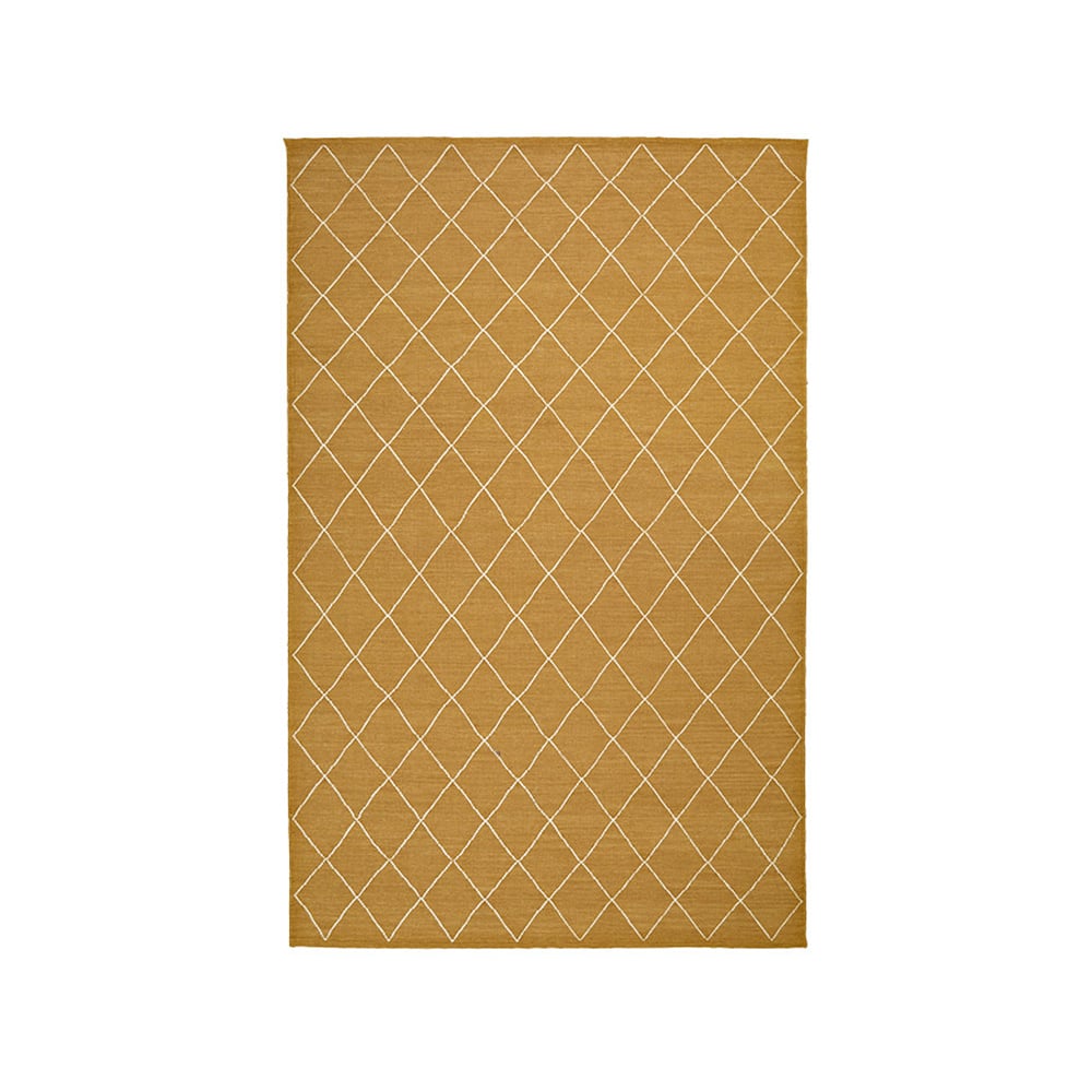 Bilde av Chhatwal & Jonsson Diamond teppe Masala yellow/off-white 230 x 336 cm