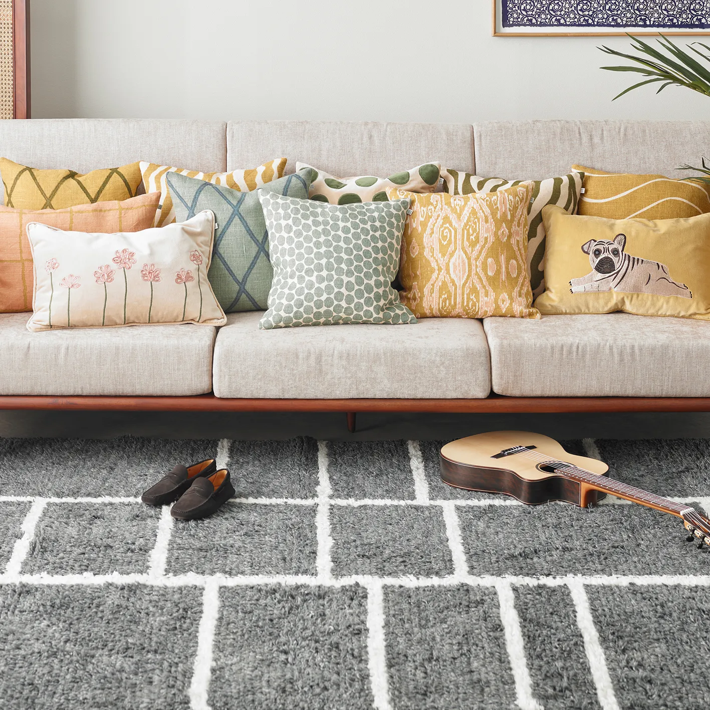 Dot Ari putetrekk 50x50 cm, Aqua Chhatwal & Jonsson