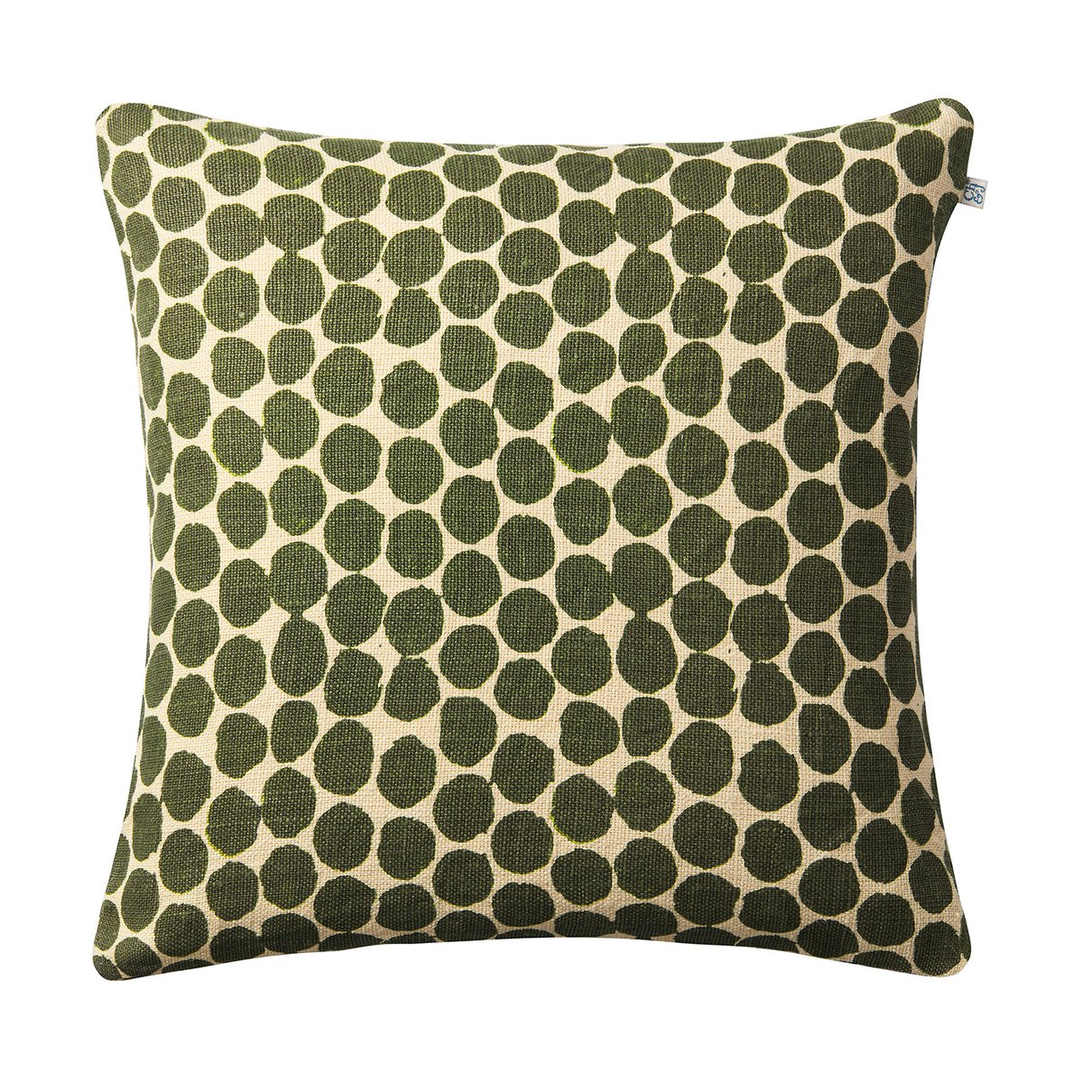 Bilde av Chhatwal & Jonsson Dot Ari putetrekk 50x50 cm Beige-cactus green