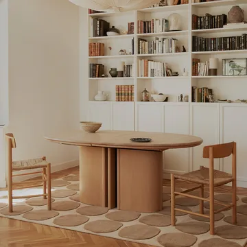 Dots teppe - light khaki/light beige, 180 x 270 cm - Chhatwal & Jonsson