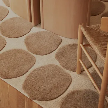 Dots teppe - light khaki/light beige, 180 x 270 cm - Chhatwal & Jonsson