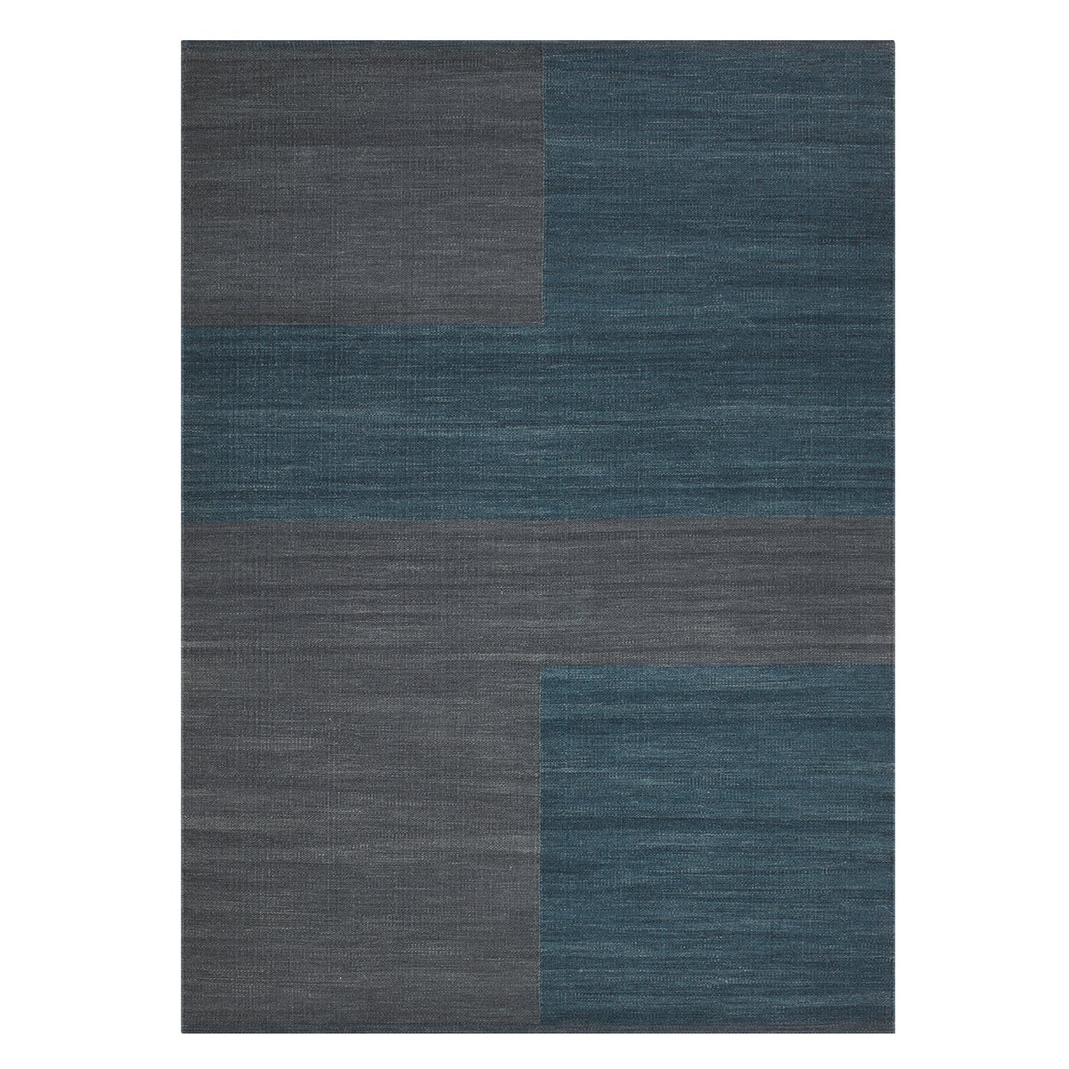 Bilde av Chhatwal & Jonsson Ganga ullteppe 200x300 cm Greyish blue-dark blue