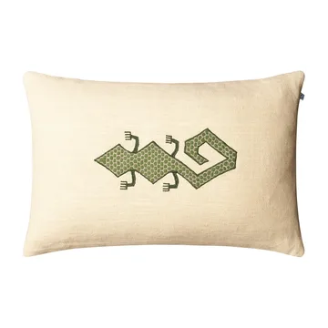 Gecko putevar 60 x 40 cm - Light beige-cactus green - Chhatwal & Jonsson