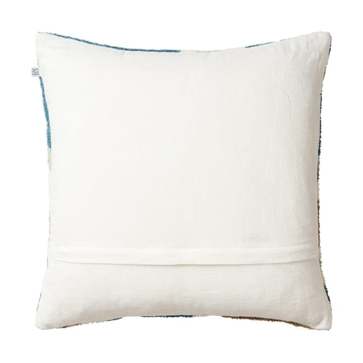 Godavari putetrekk 50x50 cm, Heaven blue-aqua-sand-offwhite Chhatwal & Jonsson