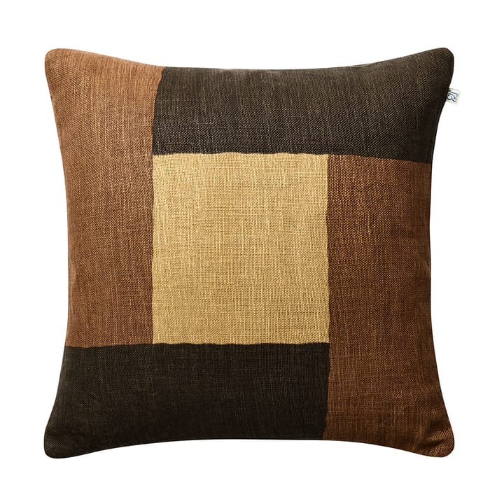 Halo putetrekk 50 x 50 cm - Dark Brown-Taupe-Khaki - Chhatwal & Jonsson