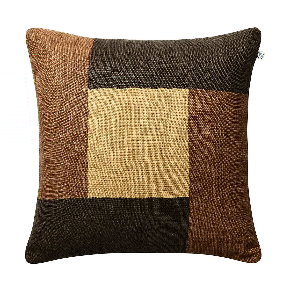 Bilde av Chhatwal & Jonsson Halo putetrekk 50 x 50 cm Dark Brown-Taupe-Khaki