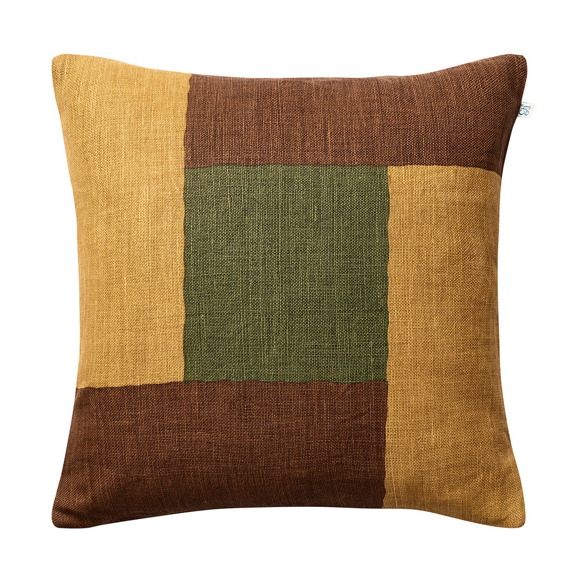 Bilde av Chhatwal & Jonsson Halo putetrekk 50 x 50 cm Taupe-Spicy Yellow-Cactus Green