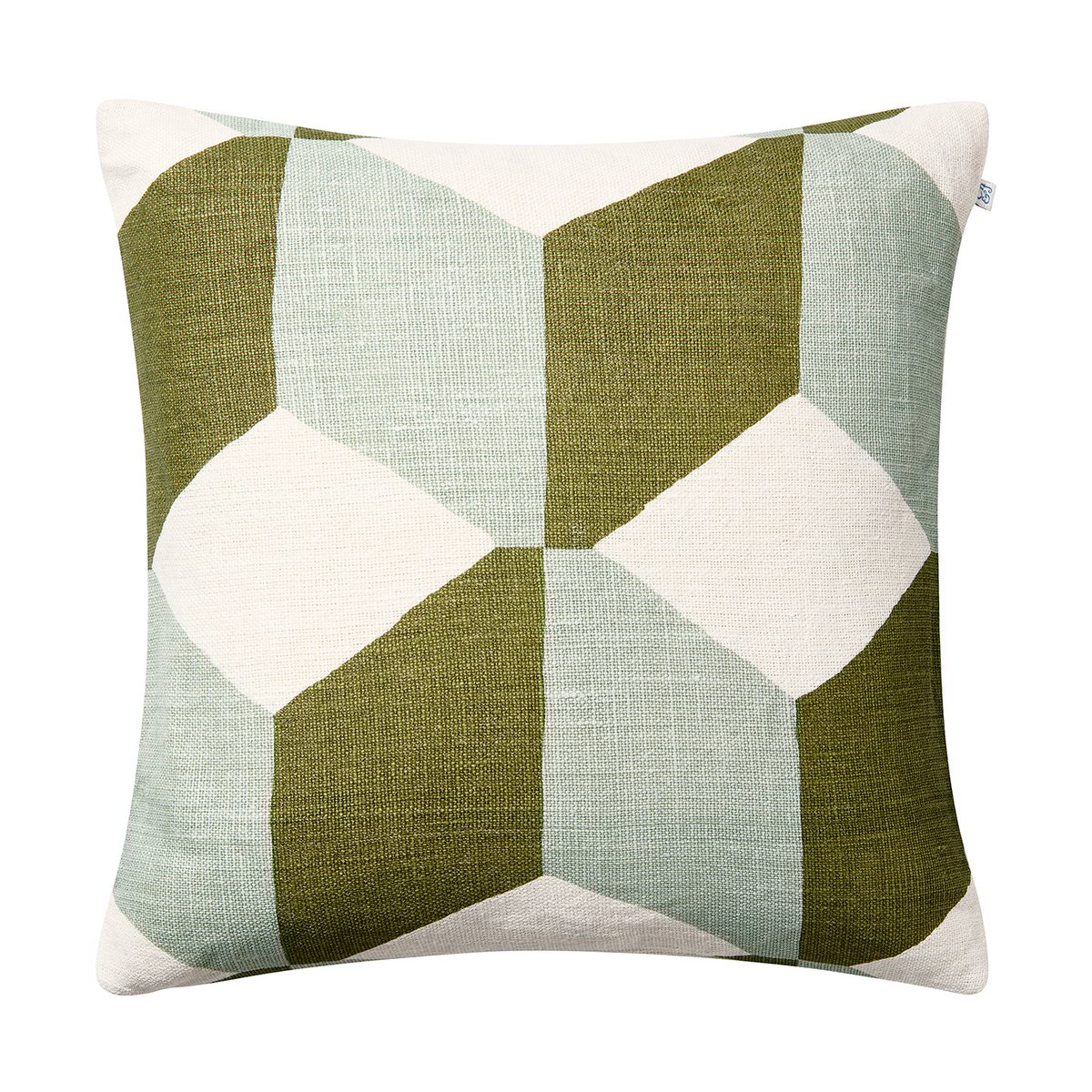 Bilde av Chhatwal & Jonsson Hawa putevar 50 x 50 cm Aqua/Cactus Green
