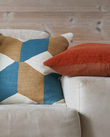 Hawa putevar 50 x 50 cm - Heaven Blue/Khaki - Chhatwal & Jonsson