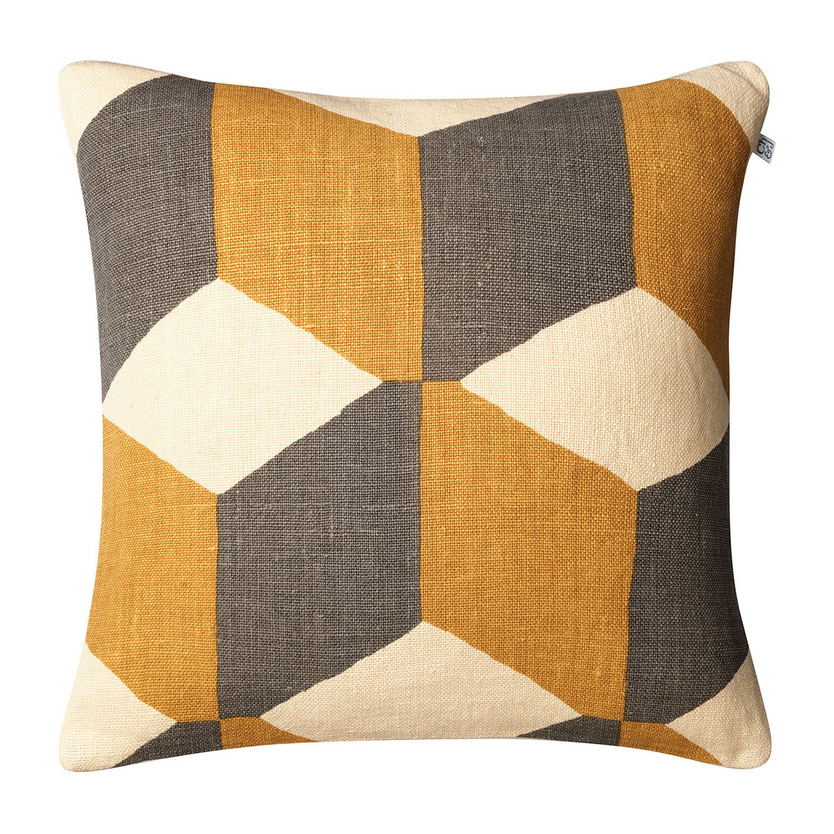 Bilde av Chhatwal & Jonsson Hawa putevar 50 x 50 cm Light beige-grey-spicy yellow