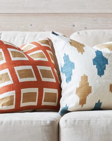 Hira putetrekk 50x50 cm - Apricot Orange/Khaki - Chhatwal & Jonsson