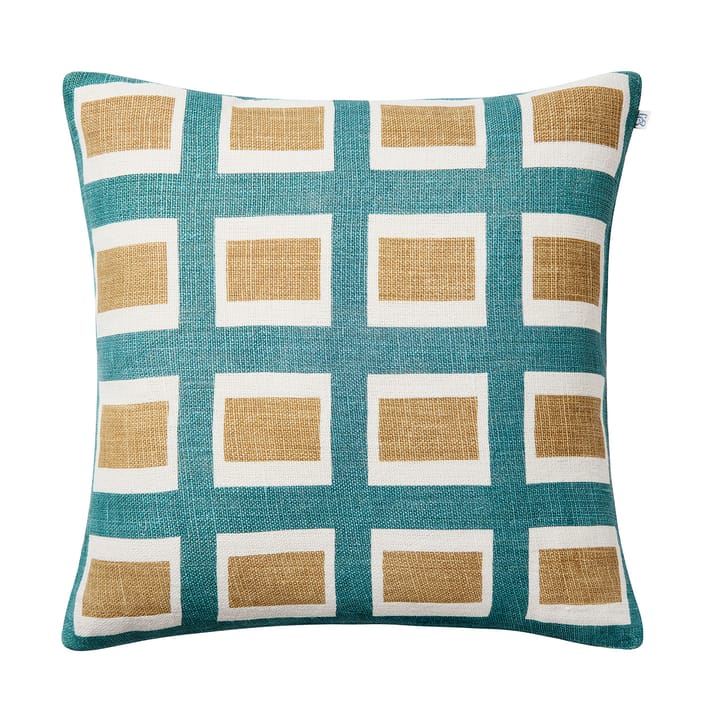 Hira putetrekk 50x50 cm, Heaven Blue/Khaki Chhatwal & Jonsson