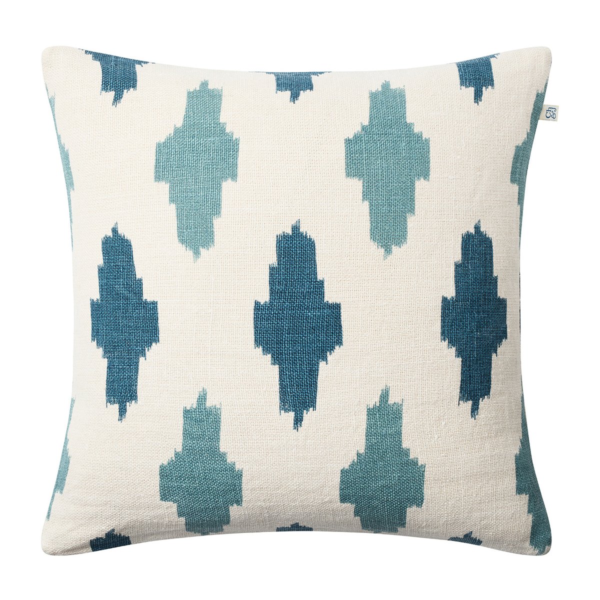 Bilde av Chhatwal & Jonsson Ikat Agra putetrekk 50 x 50 cm Heaven blue-palace blue