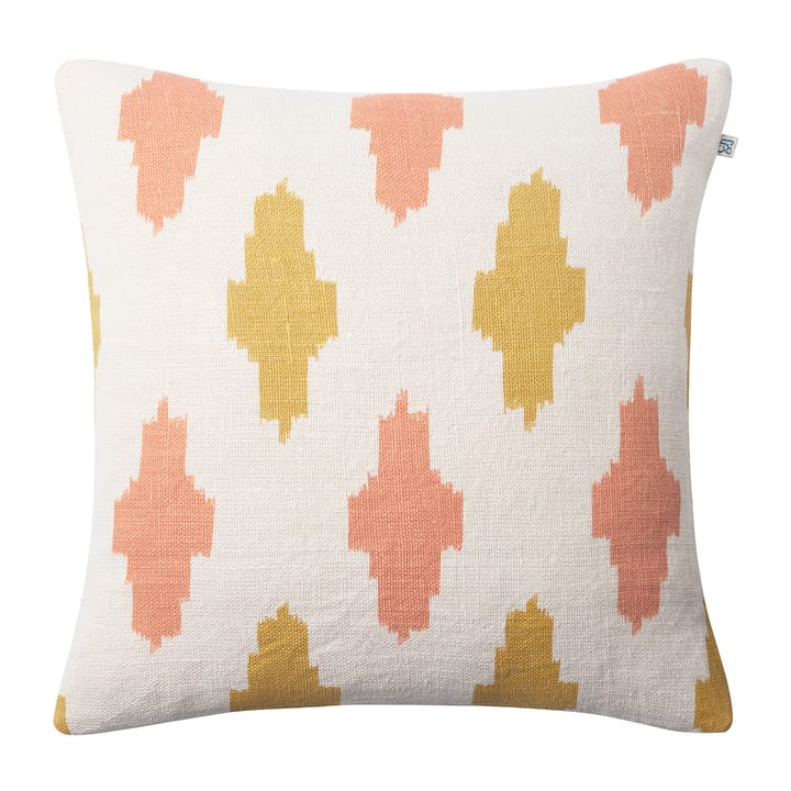 Ikat Agra putetrekk 50 x 50 cm - Rose-spicy yellow - Chhatwal & Jonsson