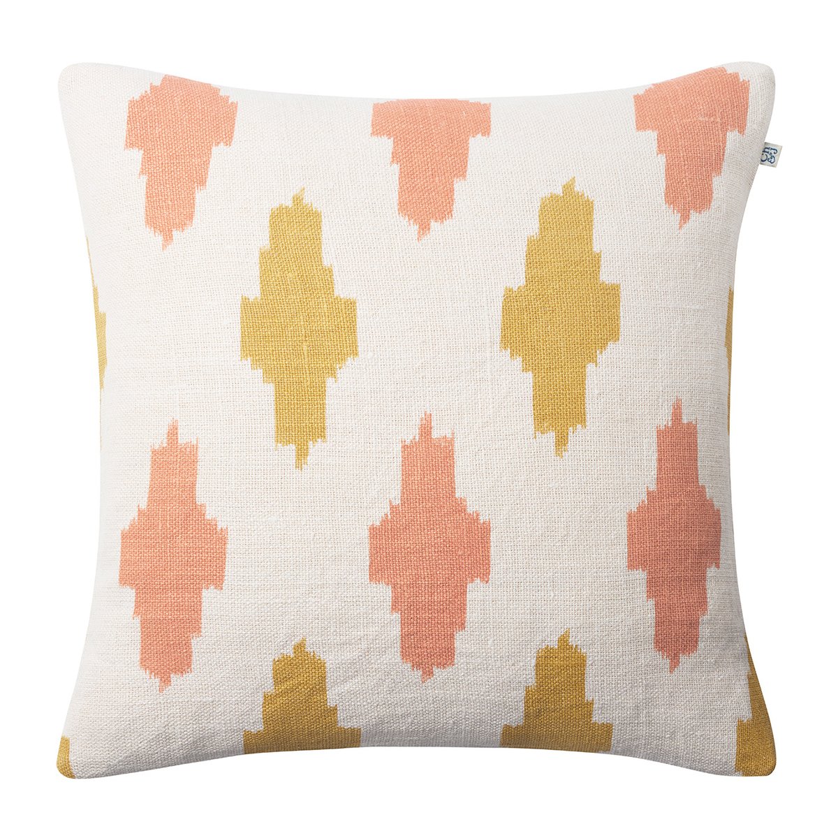 Bilde av Chhatwal & Jonsson Ikat Agra putetrekk 50 x 50 cm Rose-spicy yellow