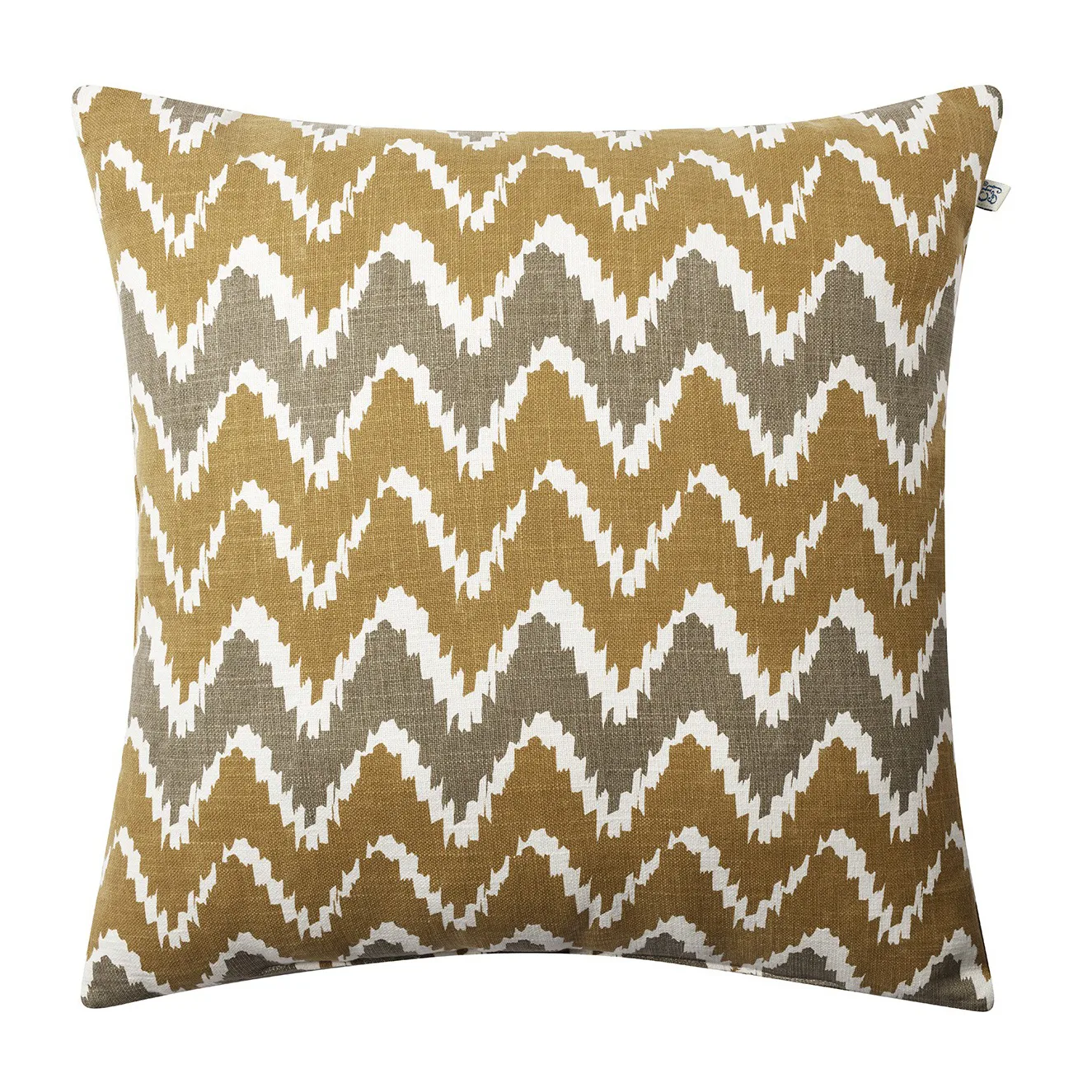 Ikat Bangalore utendørs pute 50 x 50 cm, Beige-shitake Chhatwal & Jonsson