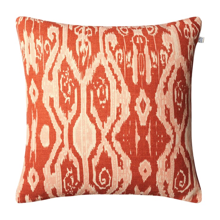 Ikat Madras putetrekk 50x50 cm - Apricot orange-rose - Chhatwal & Jonsson