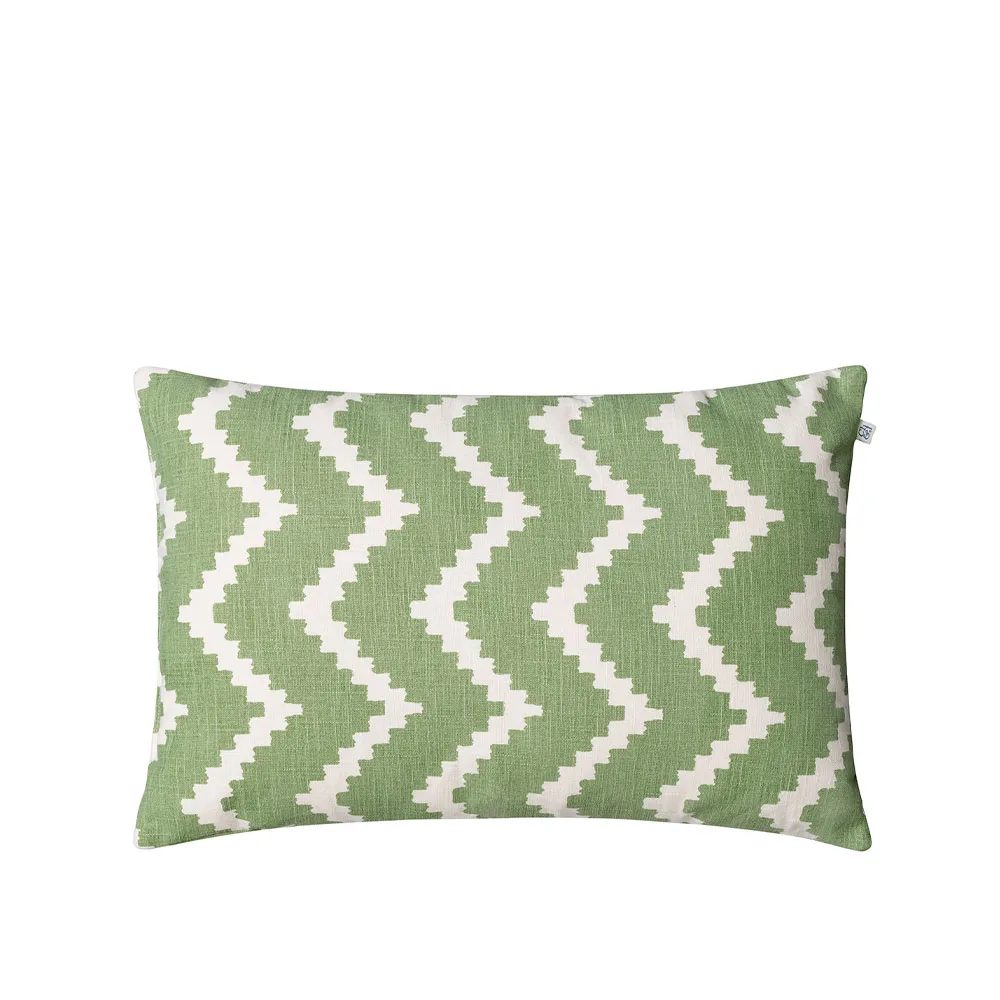 Ikat Sema pute, sage/off-white, 40 cm Chhatwal & Jonsson