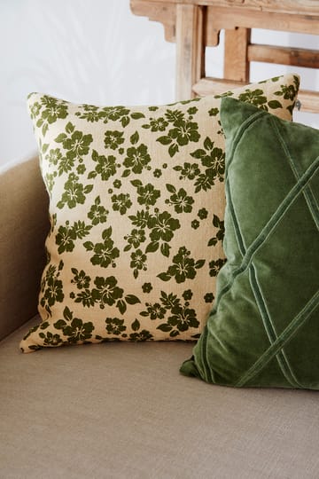 Indu putevar 50 x 50 cm - Light beige-cactus green - Chhatwal & Jonsson