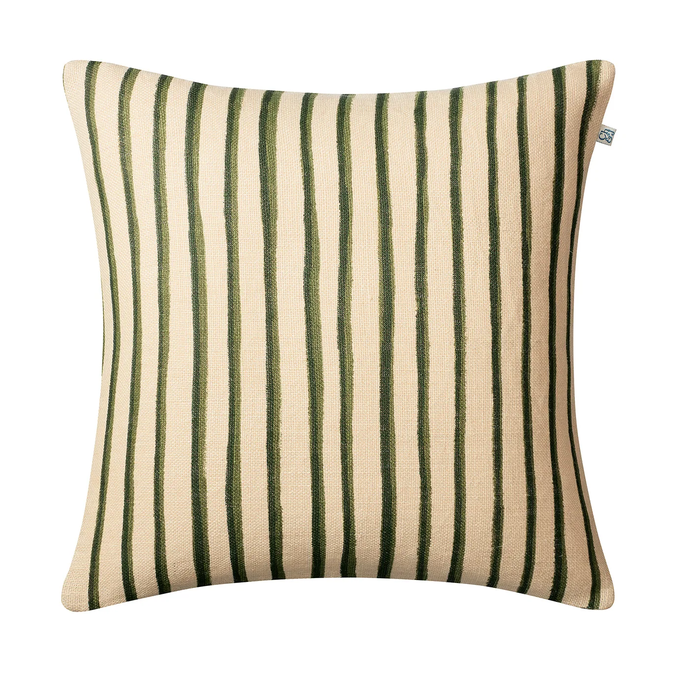 Jaipur Stripe putetrekk 50x50 cm, Beige-green-green Chhatwal & Jonsson