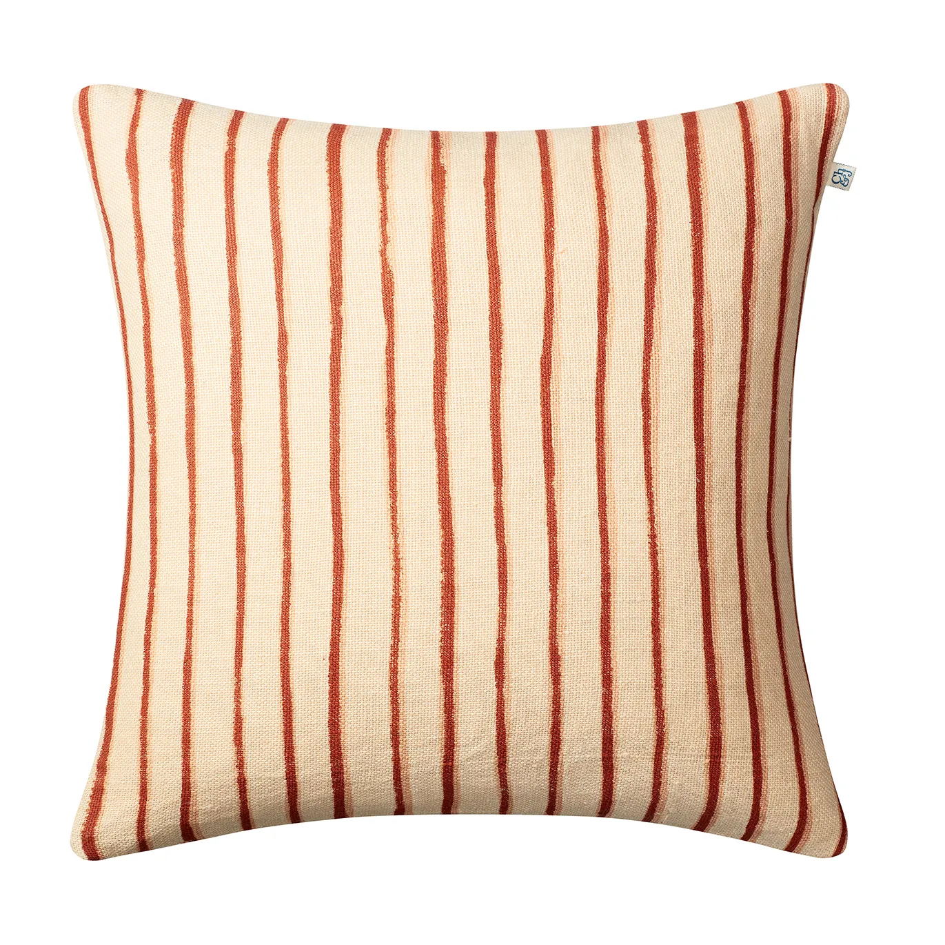 Jaipur Stripe putetrekk 50x50 cm, Beige-oransje-rose Chhatwal & Jonsson