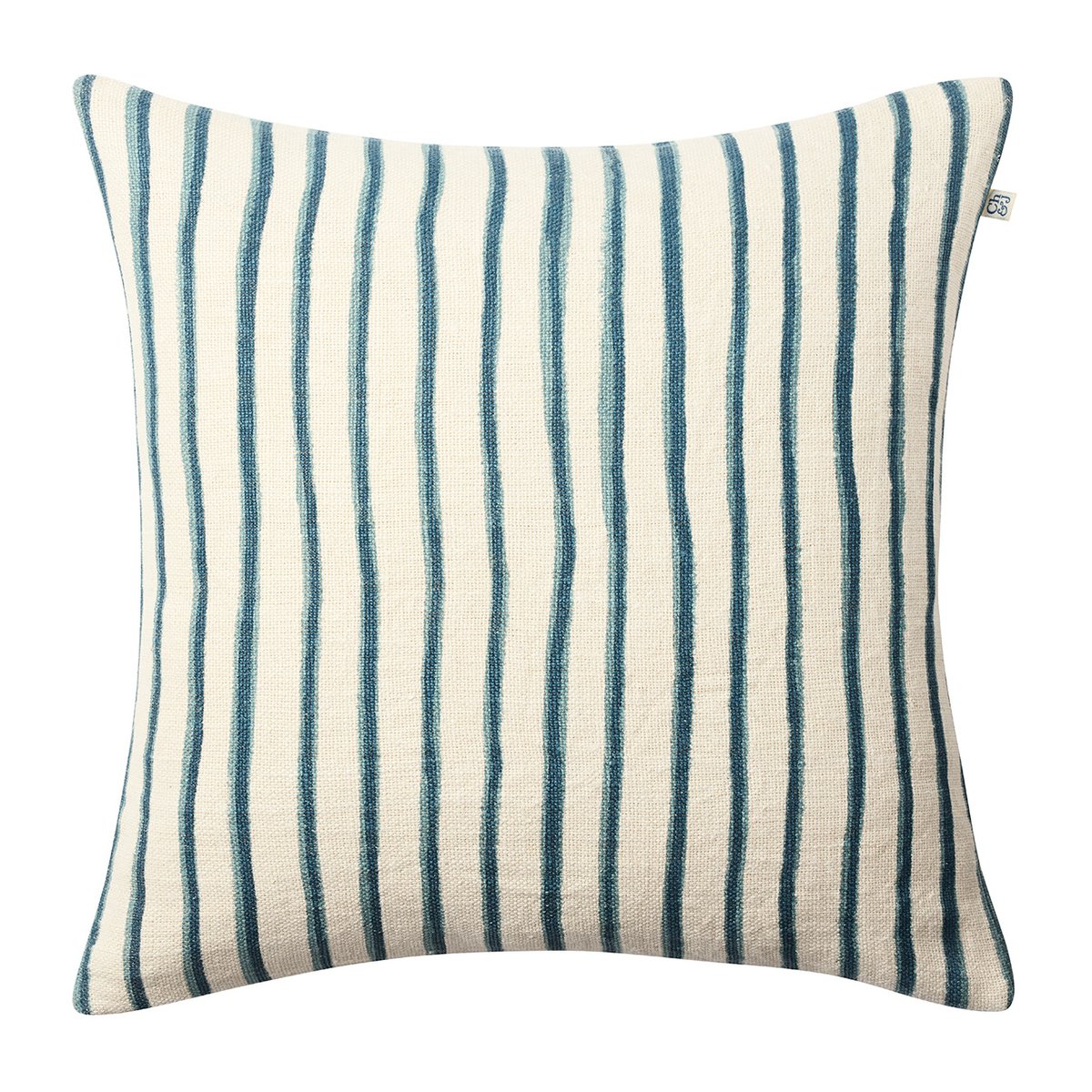 Bilde av Chhatwal & Jonsson Jaipur Stripe putetrekk 50x50 cm Heaven blue-palace blue