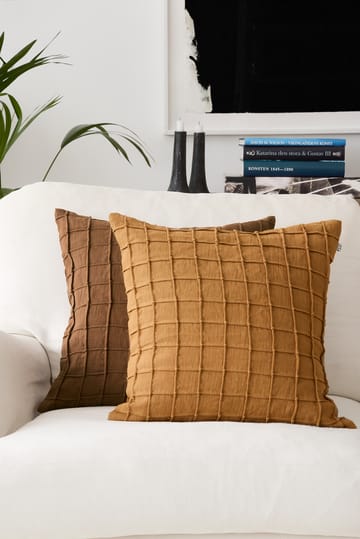 Jammu putetrekk 50 x 50 cm - Cognac - Chhatwal & Jonsson