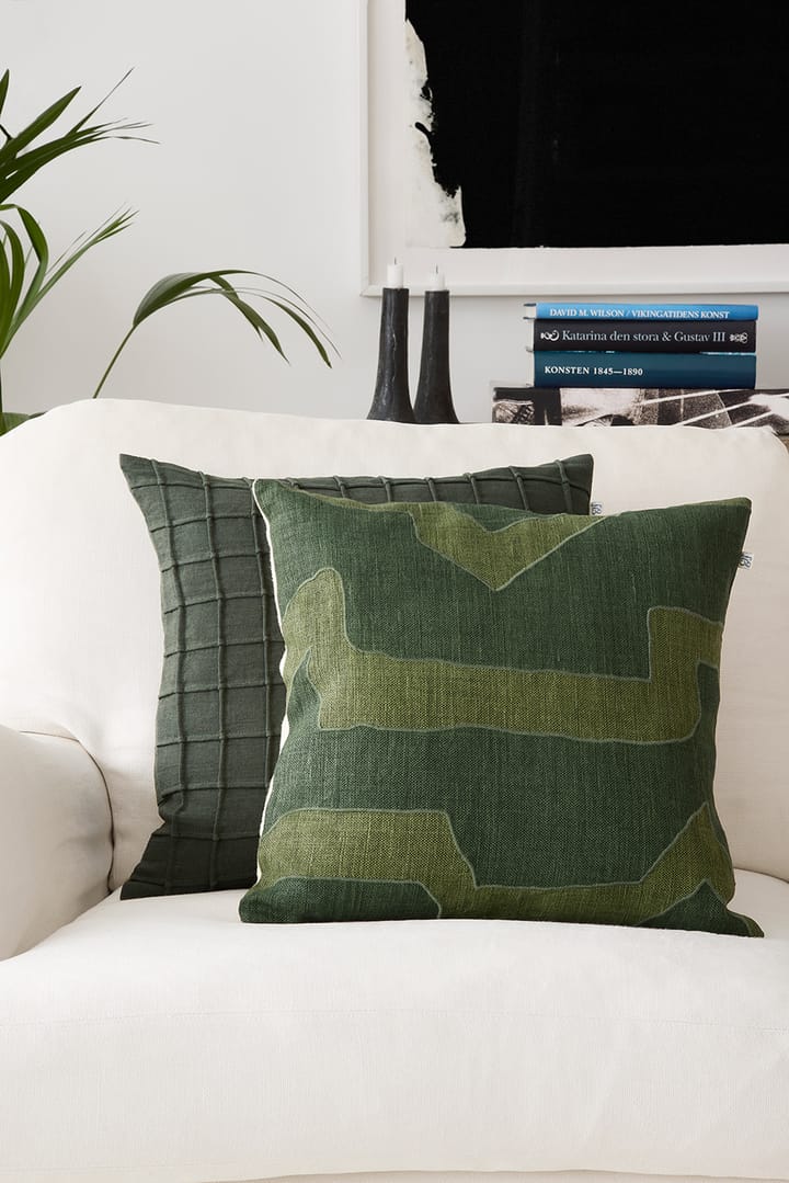 Jammu putetrekk 50 x 50 cm, Forest Green Chhatwal & Jonsson
