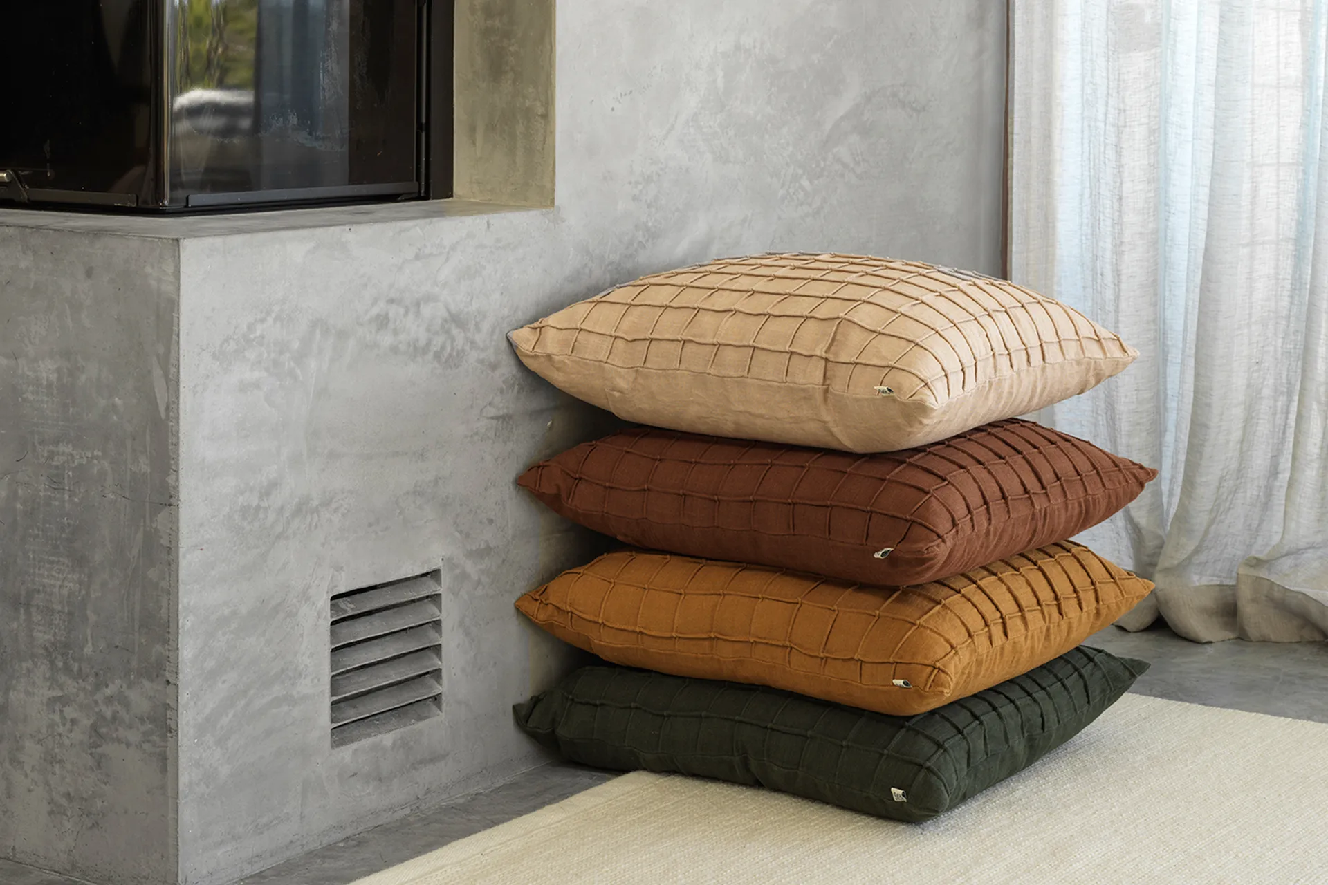 Jammu putetrekk 50 x 50 cm, Tan Chhatwal & Jonsson