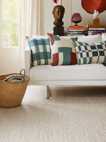 Jay putetrekk - Terracotta-heaven blue, 50x50 cm - Chhatwal & Jonsson