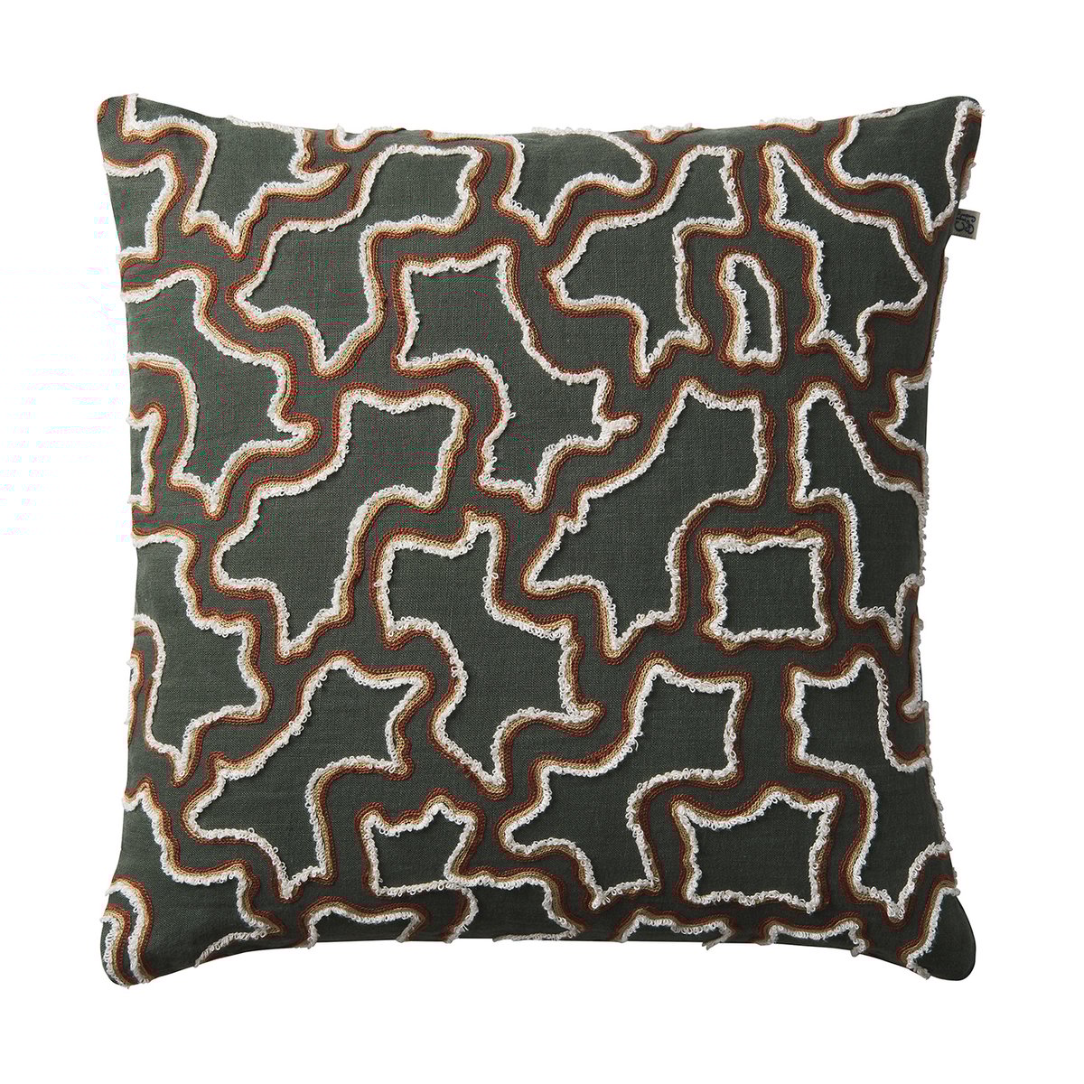 Bilde av Chhatwal & Jonsson Kamal putetrekk 50 x 50 cm Forest Green-terracotta