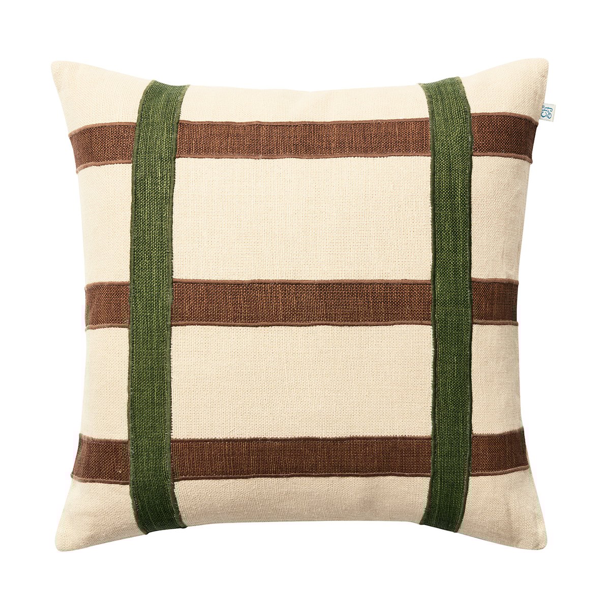 Bilde av Chhatwal & Jonsson Kiran putetrekk 50 x 50 cm Cactus Greeen-Taupe