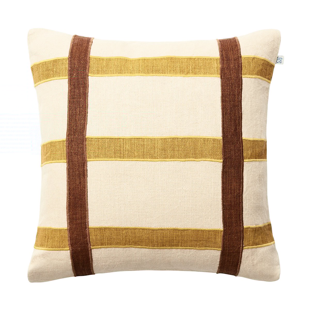 Bilde av Chhatwal & Jonsson Kiran putetrekk 50 x 50 cm Spicy Yellow-Taupe