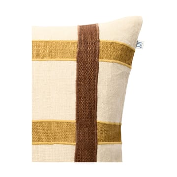 Kiran putetrekk 50 x 50 cm - Spicy Yellow-Taupe - Chhatwal & Jonsson