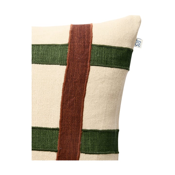 Kiran putetrekk 50 x 50 cm, Terrakotta-Cactus Green Chhatwal & Jonsson