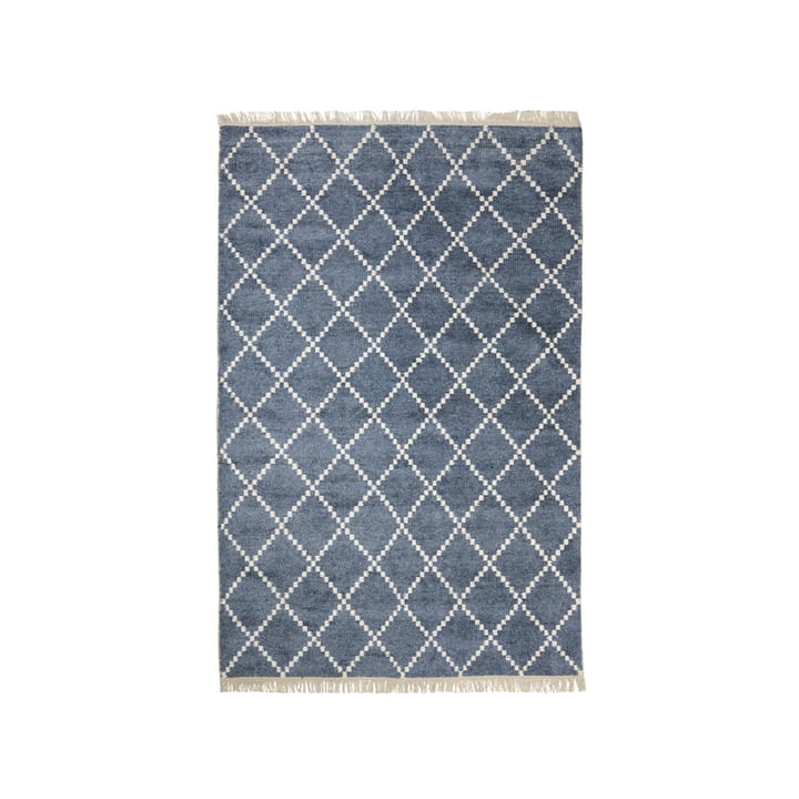 Kochi teppe - Blue melange/off-white, 180 x 270 cm - Chhatwal & Jonsson