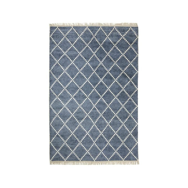 Kochi teppe - Blue melange/off-white, bambus/silke, 230 x 320 cm - Chhatwal & Jonsson