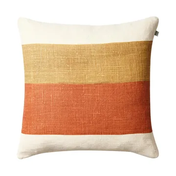 Kumar putetrekk 50 x 50 cm - Khaki-apricot orange - Chhatwal & Jonsson