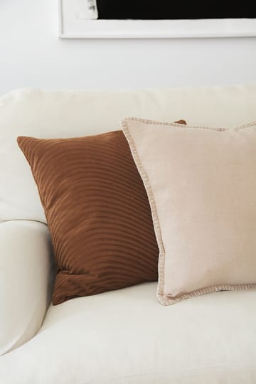 Kunal putetrekk 50 x 50 cm - Cognac - Chhatwal & Jonsson