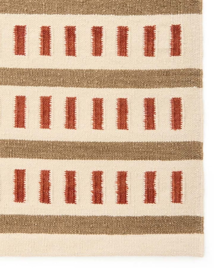 Ladakh ullteppe 180x270 cm, Off white-beige-rust Chhatwal & Jonsson