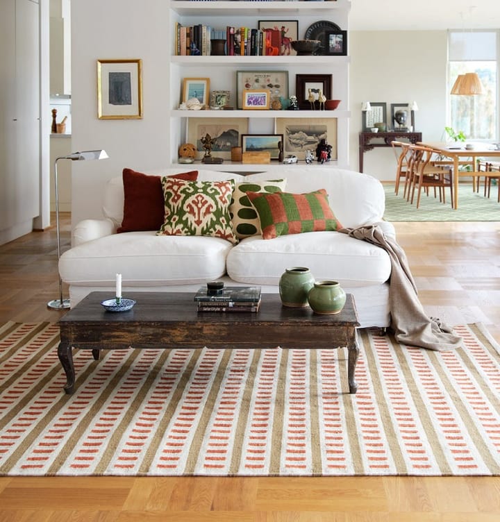 Ladakh ullteppe 180x270 cm, Off white-beige-rust Chhatwal & Jonsson