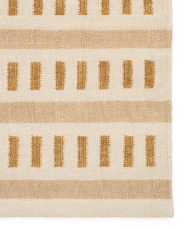 Ladakh ullteppe - Off white-beige-masala yellow, 180x270 cm - Chhatwal & Jonsson