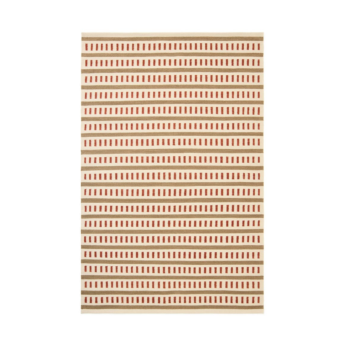 Bilde av Chhatwal & Jonsson Ladakh ullteppe Off white-beige-rust 180x270 cm