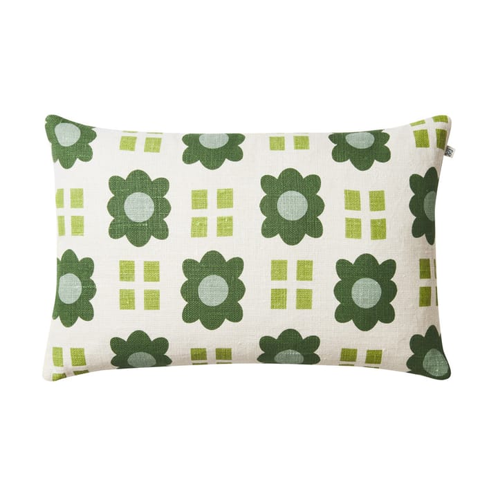 Lalit putetrekk 40x60 cm - Aqua-lime-cactus green - Chhatwal & Jonsson