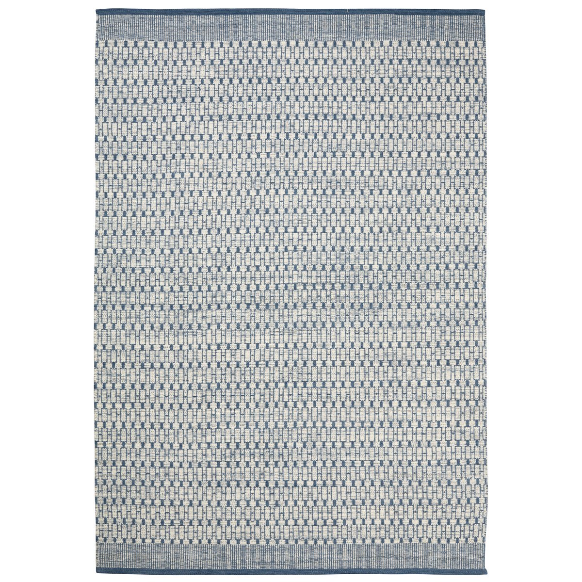 Bilde av Chhatwal & Jonsson Mahi teppe 170 x 240 cm Off white-blue