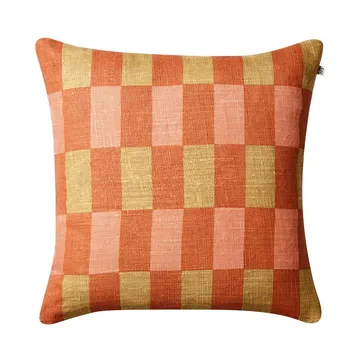 Marari putetrekk - Apricot orange-khaki-rose, 50x50 cm - Chhatwal & Jonsson