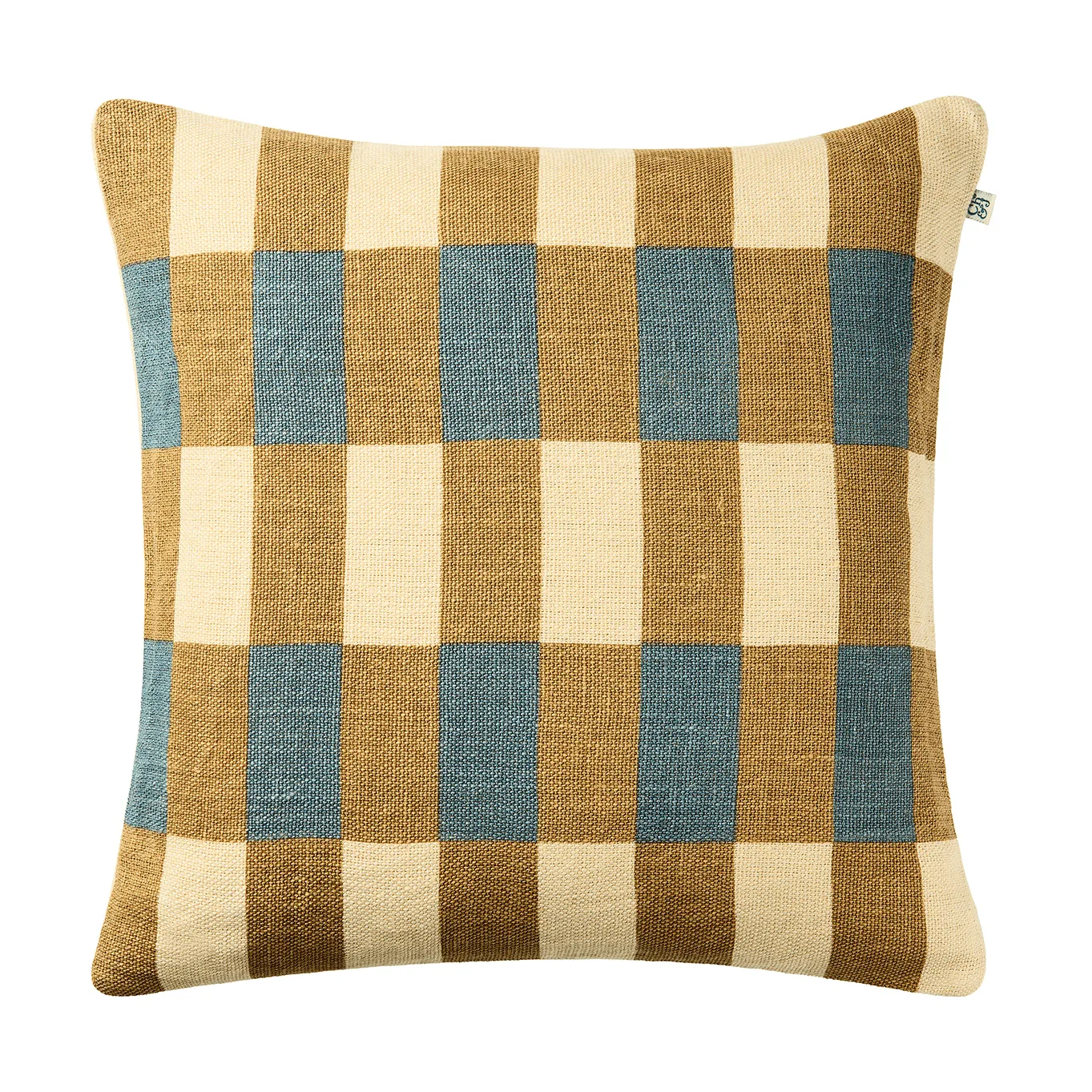 Marari putetrekk, Khaki-Heaven Blue, 50x50 cm Chhatwal & Jonsson