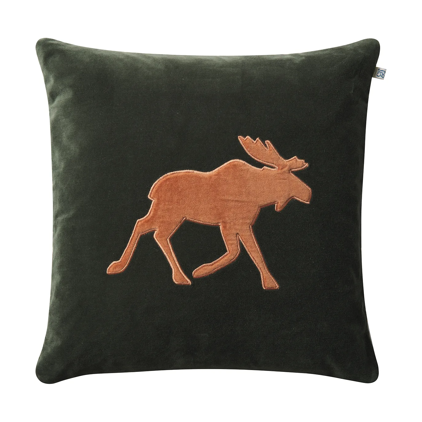 Moose putetrekk 50x50 cm, Forest Green-terracotta Chhatwal & Jonsson