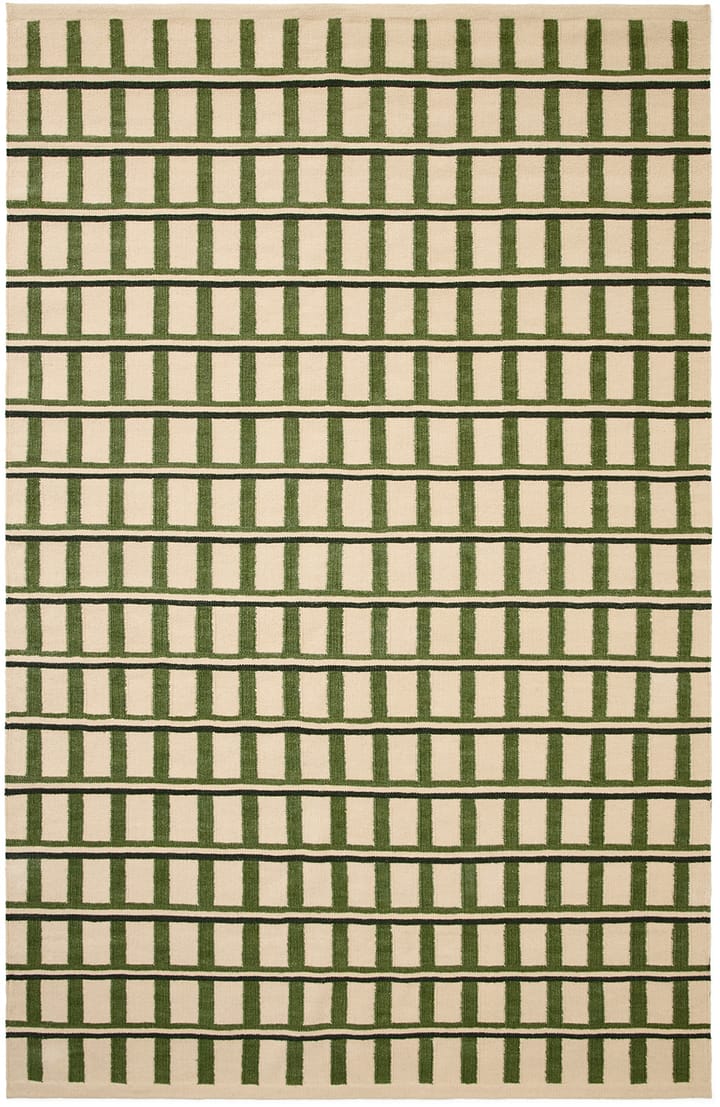 Mysore ullteppe - Off white-green-dark green, 230x320 cm - Chhatwal & Jonsson
