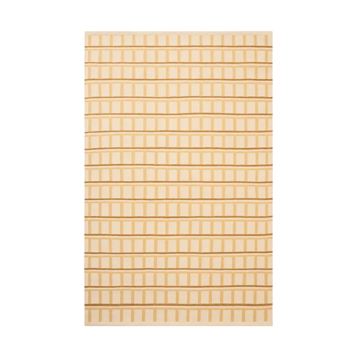 Mysore ullteppe - Off White-Masala Yellow-Yellow, 230x320 cm - Chhatwal & Jonsson